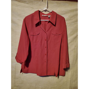 DRESS BARN WOMEN'S BLOUSE/CASUAL DRESS SHIRT
